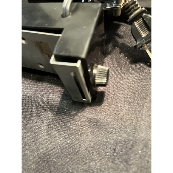 VTG Underwriters Laboratories Black Adjustable Clamp Down Desk Lamp Tested Works - Picture 14 of 16